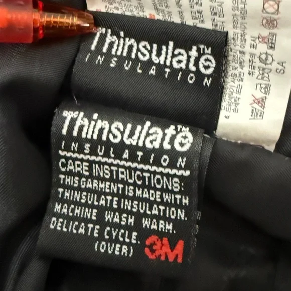 Lecaf Women’s Snowboard Jacket Small 95 Black Purple Quilted Insulated Ski Coat - Picture 13 of 17